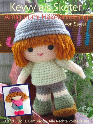 cover image of Kevvy als Skater Amigurumi Häkelanleitung